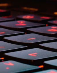 a picture of old retro pcs